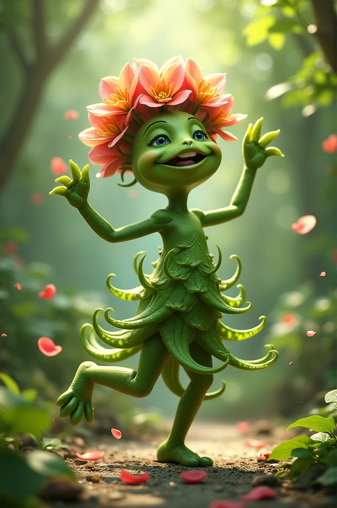 a dancing plant