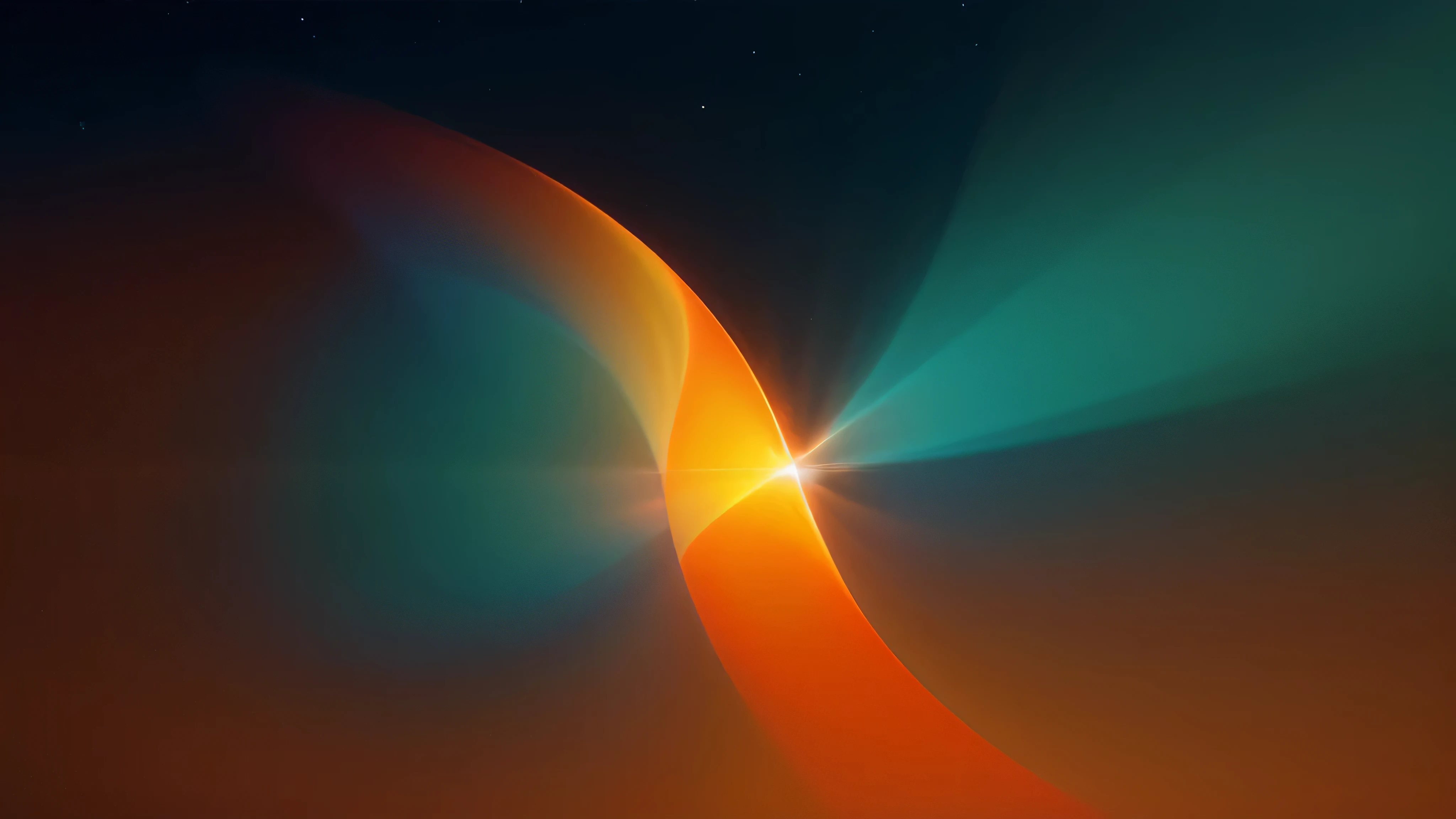 orange and light blue vibrant grainy gradient background