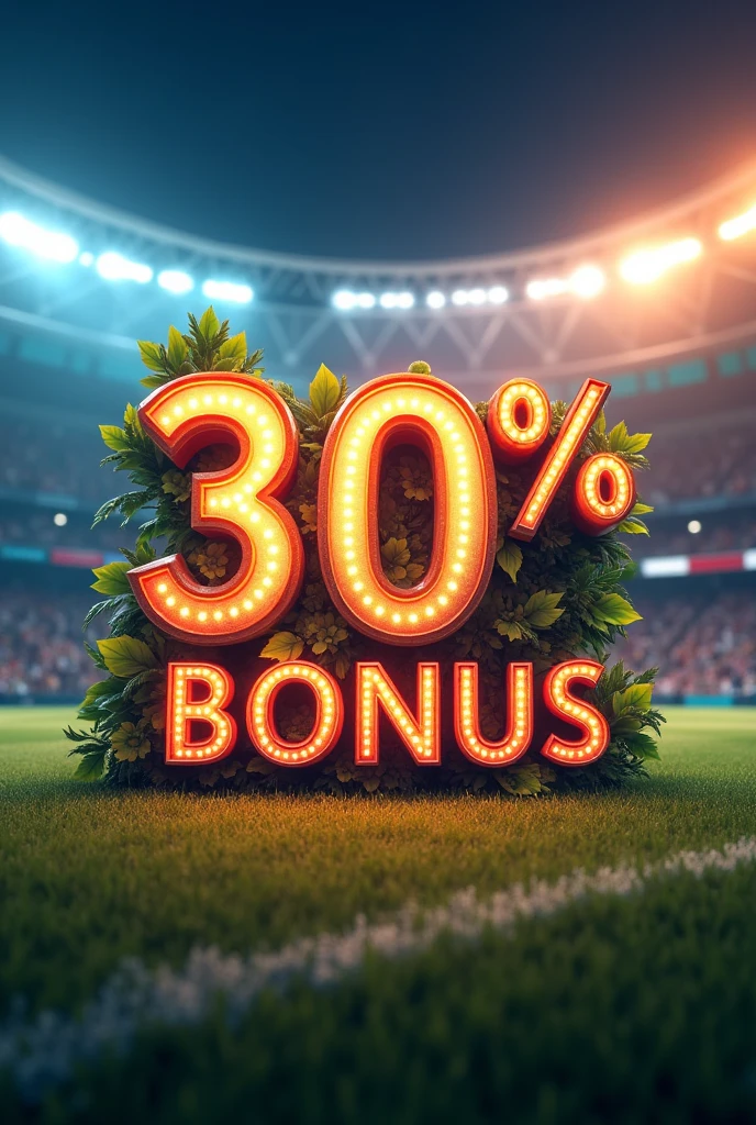30% bonus, by football matches
