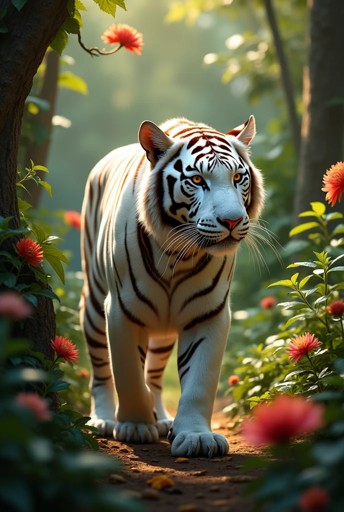 Rare White tiger