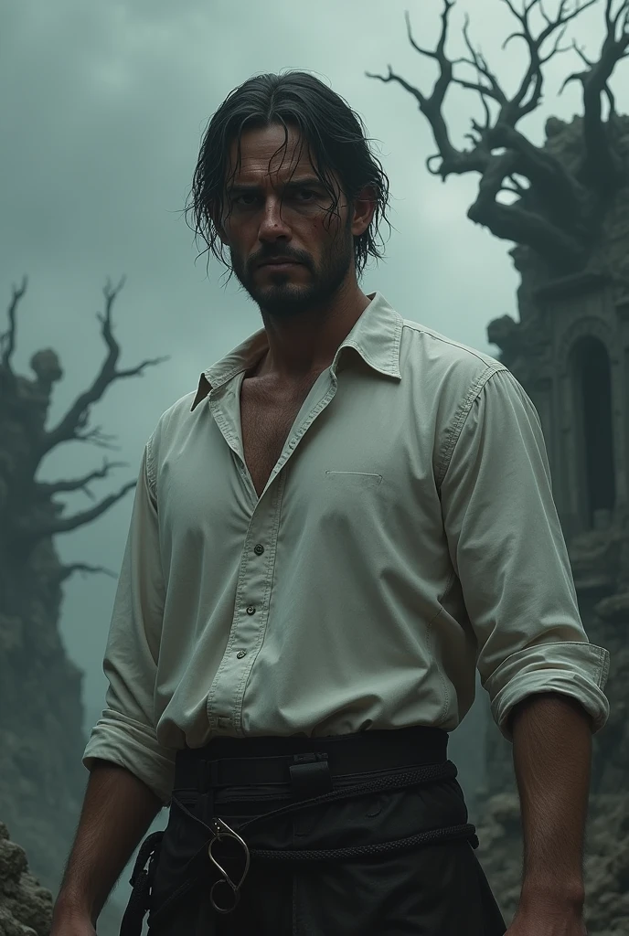 Dark souls white shirt man