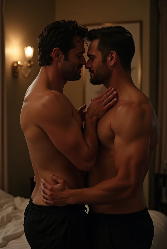 Ben Affleck sleep together with Henry Cavill nude and passionately 
