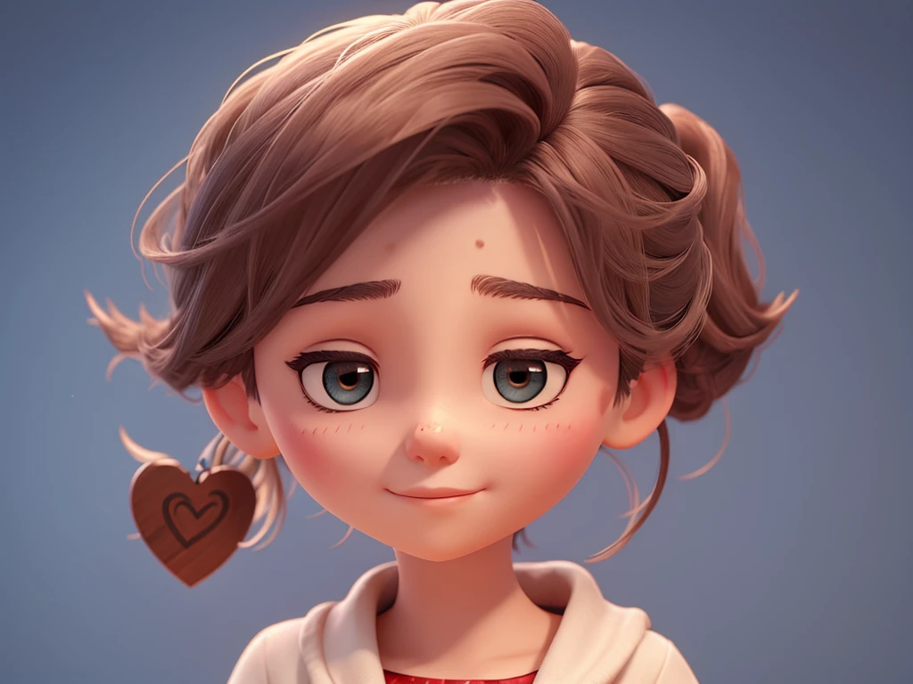 She close her eye, calming herself, and follow her heart instead of her senses.