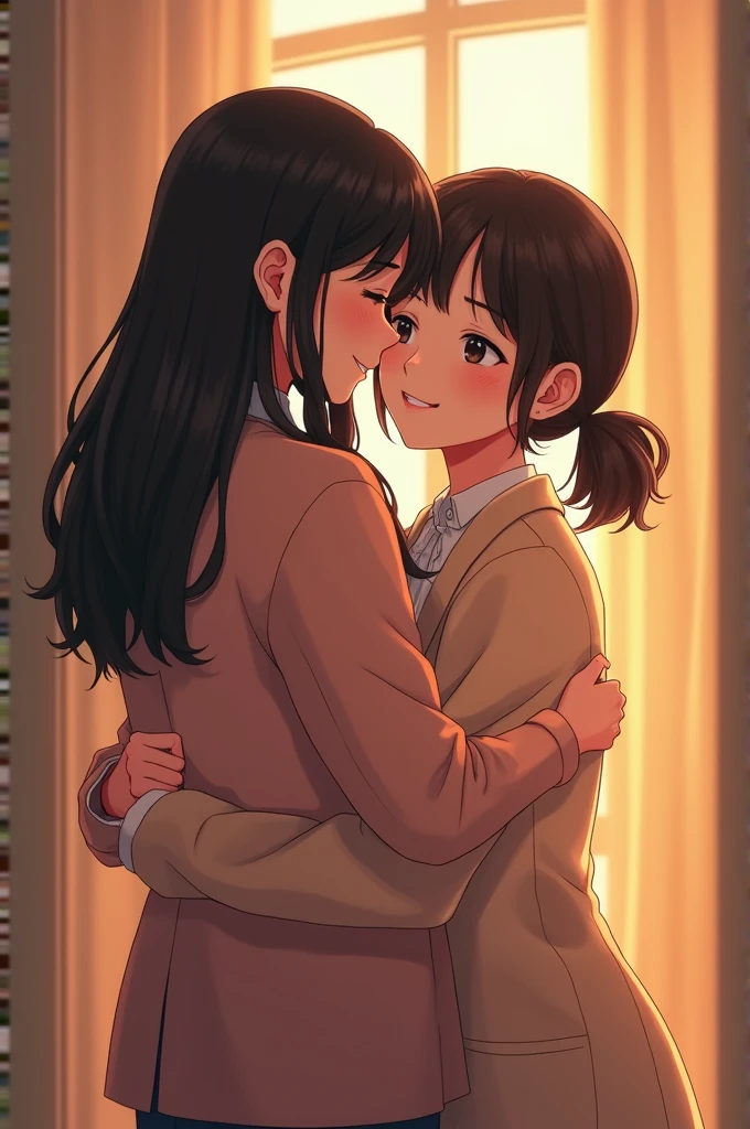 Nayeon hugged Hyunjin