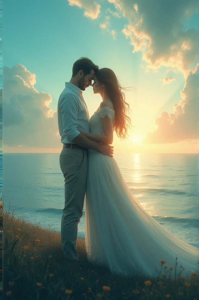 Their love story continued to unfold like the endless horizon before them, as they journeyed through life side by side, their hearts as intertwined as the sea and the sky.