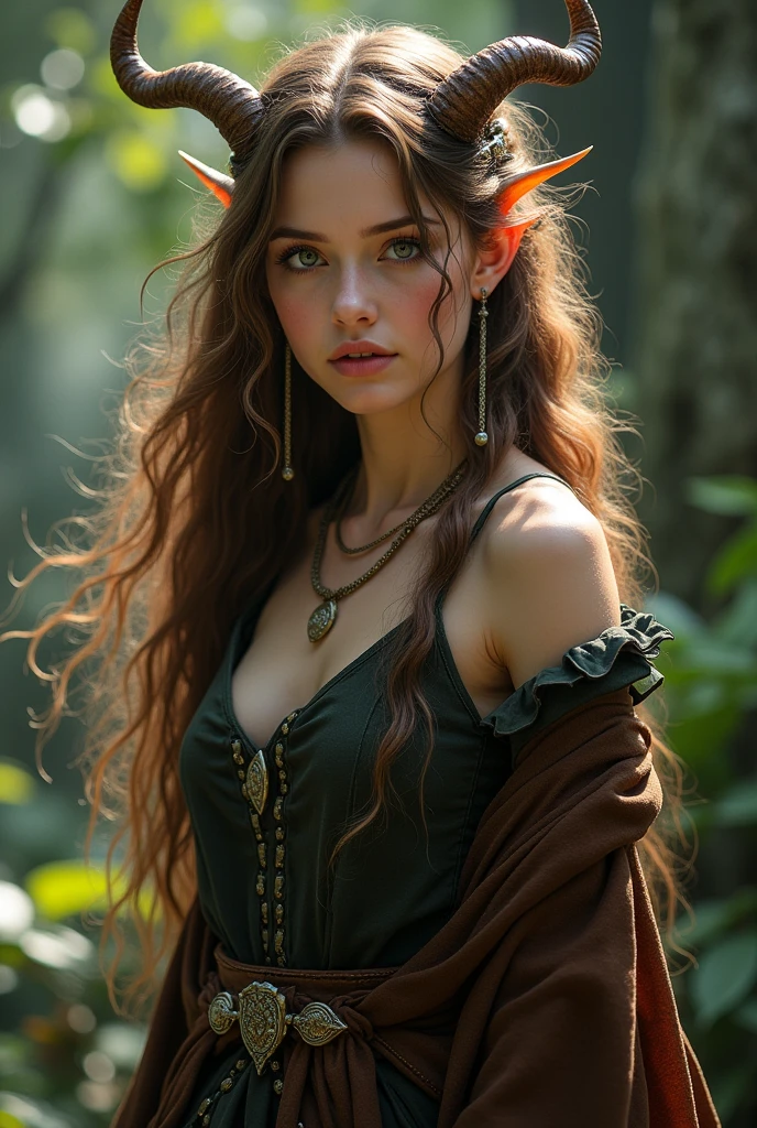 Jude has brown hair, described as the color of a willow, that is usually kept collected. Her most notable hairstyle is the two horns made with her hair., made by Tatterfell when Jude and Taryn go to court.

It is also described with softer features than the fae., like her heart-shaped face. His skin color is pale. His eyes have the exact color of walnuts. Her face has been described by others as pretty., and was called beautiful by Locke. Cardan finds his unique mortal beauty. The top of his left middle finger was bitten off by one of Madoc&#39;s guards.. Jude is of average height, taller than Vivi. Lady Asha reveals that she looks a lot like her mother, Eva Duarte. The tales made by her hair and she is human