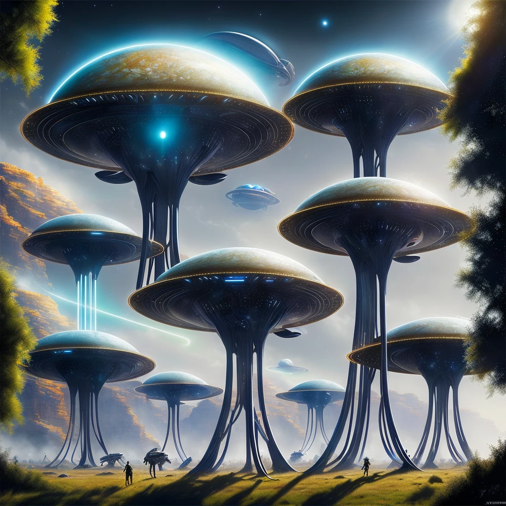 ((best quality)), ((masterpiece)), (detailed),((sci Fi world)),((aliens))
