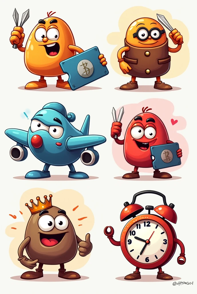 logo,card,Card sets,wallet,boot,airplane,ticket,wallet,Compass,crown,Alarm clock,Snapped,accelerate,Design separately,Cartoon,concise