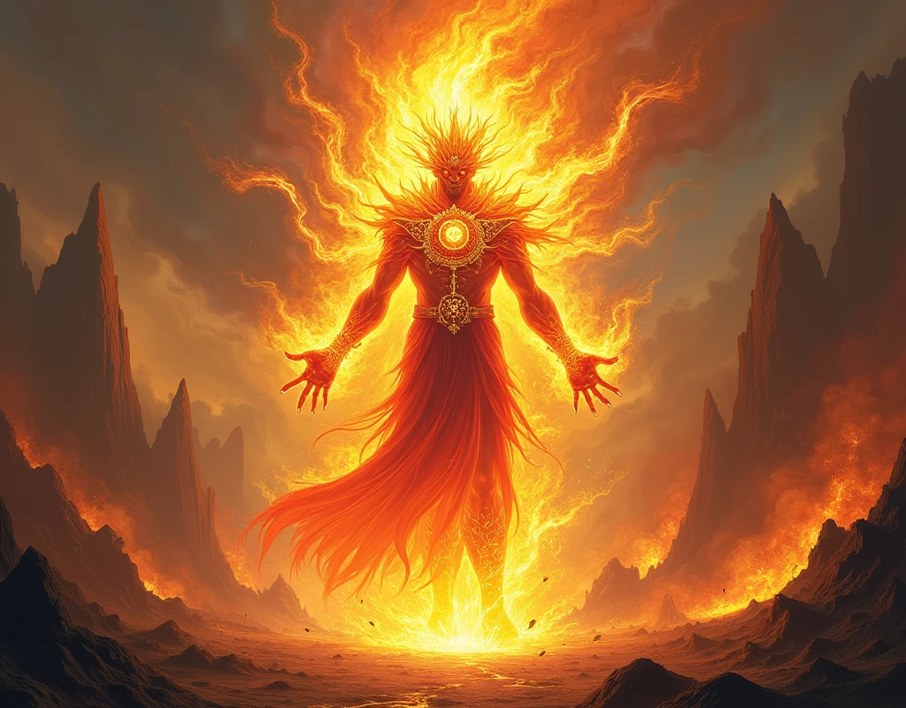 Major demigod of exalted flame in the Elden Ring universe.