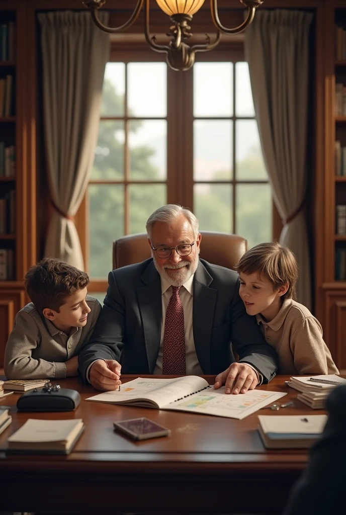 RICH DAD TEACHES HIS CHILDREN TO INVEST IN ASSETS