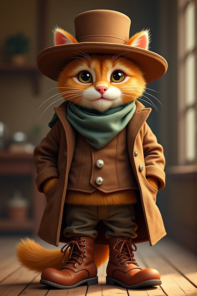 Puss in Suede Boots