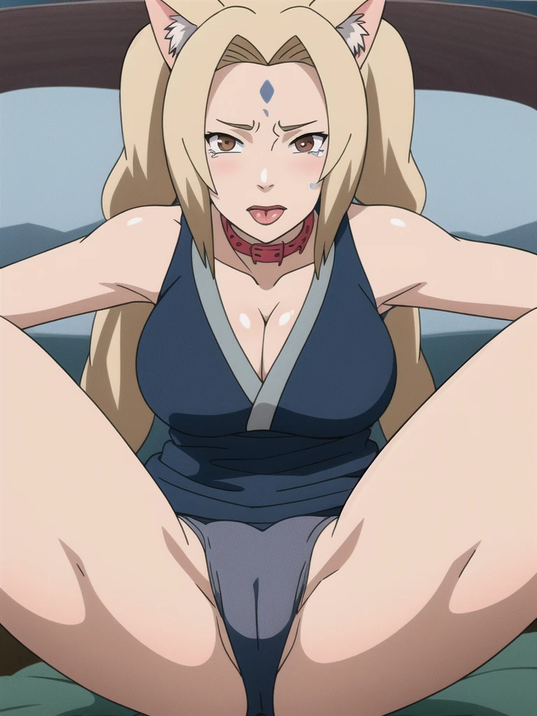 open your mouth wide,View your viewers,((Gold Lingerie)),long knee high boots,((tsunade)), ((tsunade milf physique)),(Forehead mark ), ((high twintails)),blondes, eye, smile, from the front,Huge breasts,Thick thighs,((Sharp details High resolution body parts Perfect body parts )),(((Blushing,Red face))),(Sad expression),(In underwear), ((Front view)),((shaped legs))Beautiful white skin with a pinkish tint,4K,8k,16K, Look at this,Textured skin, camel toe,Embarrassed face, cat ears, areola,be defeated,Subjective,Take off your clothes, My body is all wet,Nipples,Collar:Stick your butt out, There's a lot of water on your face,liquid on face, pubic hair,There is a sticky liquid on it, My face is all messed up, Squatting, open your mouth wide, too small underwear, lift the chest, My crotch is soaked,tears, My crotch is wet, Pussy hair is wavy, Crying,Chest is drenched and wet, Lying down on the bed, Sobbing, It's hitting the crotch, A stick is hitting my crotch,Crying loudly, The collar is connected with a chain, put your hand on your crotch, sweaty,My crotch is smelled, bring your face closer to your crotch, I can stare at my crotch,Having a man smell your crotch,tongue, Show your tongue, Sit on the face, Squirting, lift hip up pose, female,My crotch is wet,Crotch hair, long tongue, drool,よだれを垂らす, drip water from the mouth, give a lot of tongue