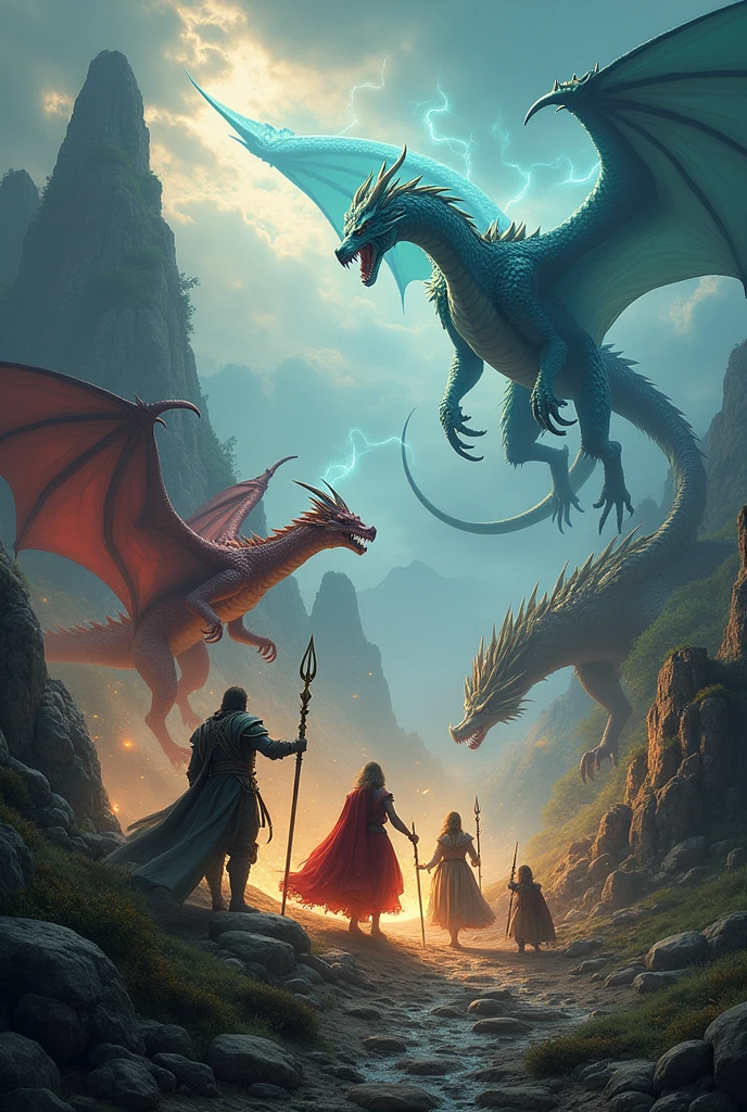 A world full of fantasy with warriors, bold sorcerers, dragons, a world full of magic, a world where the maidens are beautiful and the warriors are strong and brave, a world where beasts fight against warriors and warriors against the beast, a world where everything is fascinating. 
