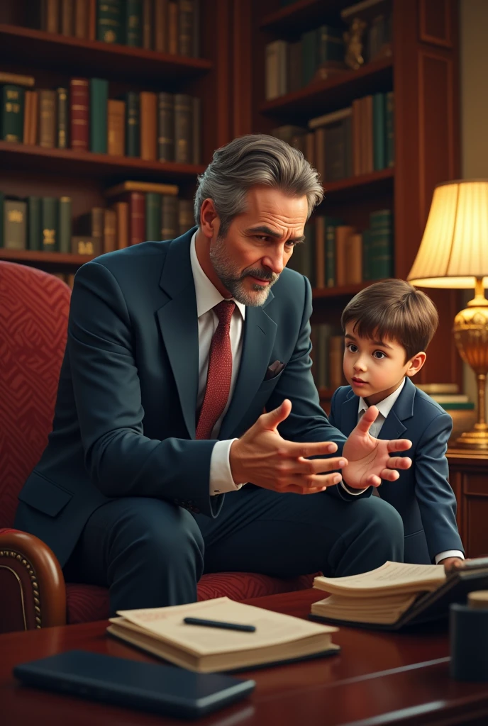 RICH FATHER TEACHES HIS SON ABOUT ONLINE BUSINESS