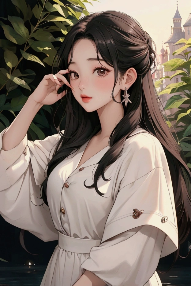 couple posant pour une photo devant une rivière, La fille a les cheveux noir vif et des joues rondes et une peau chocolatée. couple adorable, 8k)), Kim Do-yeon, 🚿🗝📝, jinyoung tibia, 🍁 Mignon, pose de couple, ❤🔥🍄🌪, nostalgic 8k, Avec un coup, Bae suzy, ✨🕌🌙, message 4k, message 4k, L&#39;huile