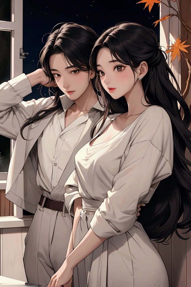 couple posant pour une photo devant une rivière, La fille a les cheveux noir vif et des joues rondes et une peau chocolatée. couple adorable, 8k)), Kim Do-yeon, 🚿🗝📝, jinyoung tibia, 🍁 Mignon, pose de couple, ❤🔥🍄🌪, nostalgic 8k, Avec un coup, Bae suzy, ✨🕌🌙, message 4k, message 4k, L'huile