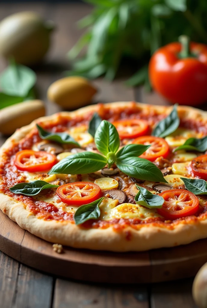 Vegan pizza