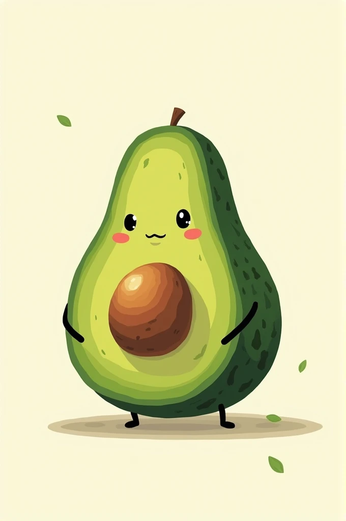An avocado eating an avocado  