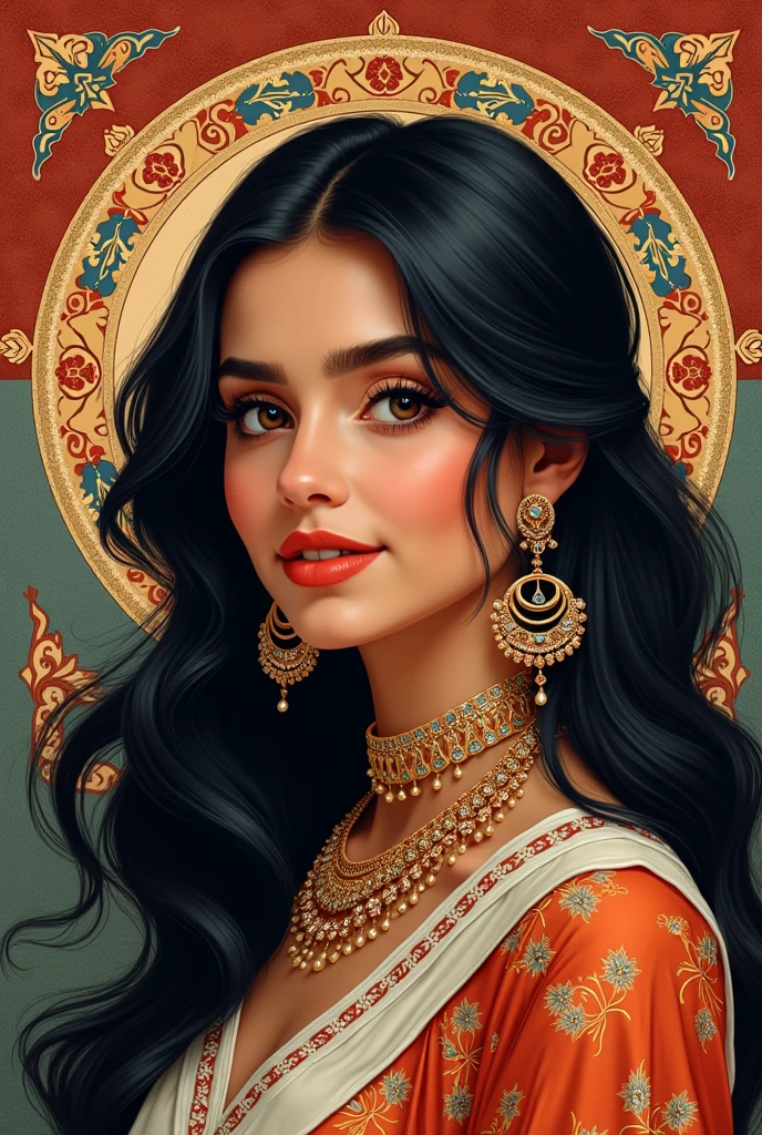 Pls generate a picture of name shaista Habib and decorate it