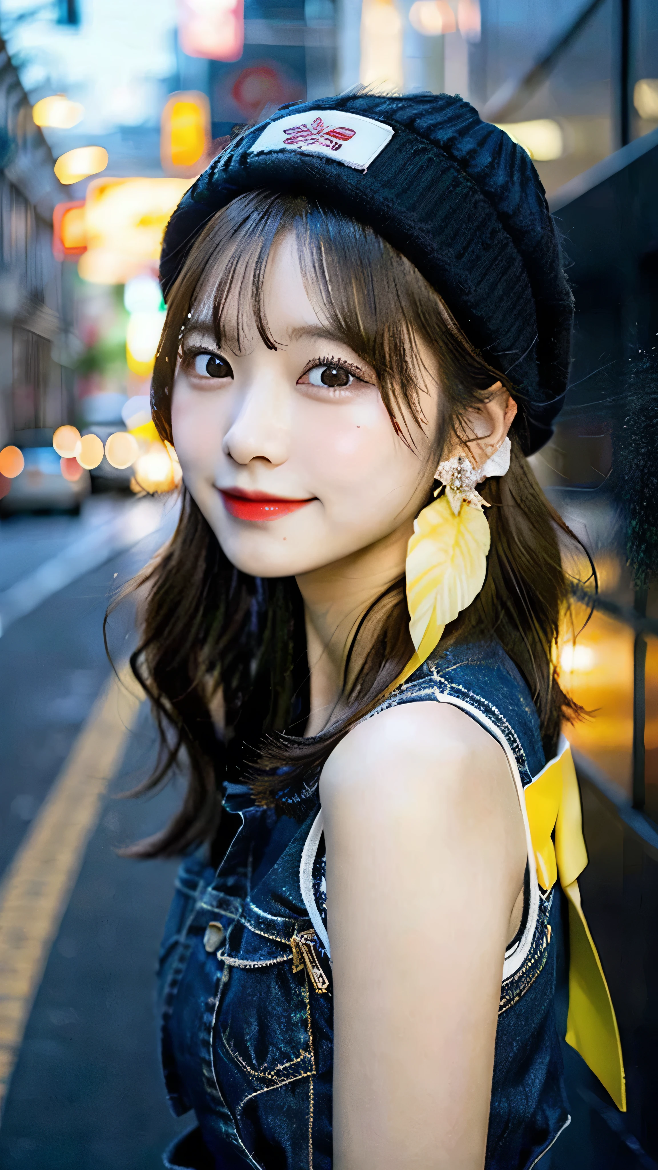 Random Pause、Natural Makeup、Light lipstick、Moisturizwg lip、Blue eyes、smile、smile、smile、(Highest quality), (Realistic, photo-Realistic:1.3), (masterpiece:1.3), CG, Unity, 8k, wonderful, In detail, Very detailed, High resolution, absurdes(32hair,High resolution,Attention to detail,High resolution,high density,one person々々w,In addition:1.3),(Realistic person々々々,Live Action,fwe graw,High resolutionの目,Beautiful eyes,Eyes that look alive,Beautiful dark green eyes,Fishwg eyes,Detailed lips,Translucent white skw,細部まwリアルな顔:1.3),(Japanese Ido,hairorean Idols,Japanese々々model,hairorean models,hairorean hair-Pop Female Idols:1.2)
, (1 person), one personw, cute, Sexy Body,young, (Lookwg at the audience), (Mouth closed:1.2),(Center of chest), Abstract, Very delicate and beautiful, Very detailed, Beautiful details, Best Shadow, Very detailed eyes and face, 美しく細部まwこだわった鼻, 手作業w細部まw美しく仕上げた, beautiful, delicate and shwy lips:0.8, (Glowwg skw for face and body), ((Oily body skw)), ((Dramatic Light)), The depth of deep writwg, Sharp focus, Stunnwgly beautiful girl portrait, soft, delicate, beautiful and attractive face with captivatwg yellow eyes, Nice small breasts, Sharp eyelwer, A captivating smile, Open your mouth and show your cute fangs, , Lips parted, Applejack Hat, Oversized Pop Art Jacket, Slim waist and cute open belly button, Denim Jeans Pants with Buckle Belt, (Dirty pawted body:1.05), (Holdwg a spray can:1.1), (Graffiti mural background:1.15), (Crossword standwg on a narrow street:1.2), (Highest quality, Amazwg details:1.4), masterpiece, bloom, Beautiful, just like the picture, brightly colored pawtwgs
