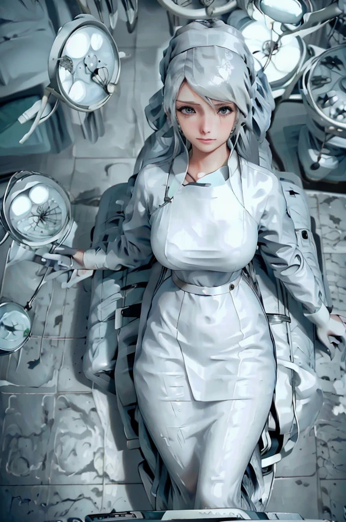 nurse uniform,hospital, latex nurse suit,nurses,busty,elbow gloves,labcoat,black hair woman,blue eyes , gigantic ,medical instruments,asian nurse,two nurses,speculum,examination room,oversize ,big ass ,strap on, lay on table ,legs spreaded,giving birth,gyno chair , dentist,Milf,latex,grey uniform,oversize breasts