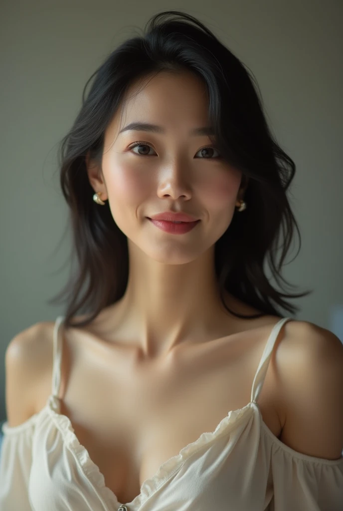 ((masterpiece)), ((最high quality)), a girl, alone, Ultra-high resolution, ultra high quality, original photo, ((Very detailed)), ((high quality)), charm, Asian girl face, fair, Mature woman, Perfect body, Sexy body, Sexy body,Large Breasts