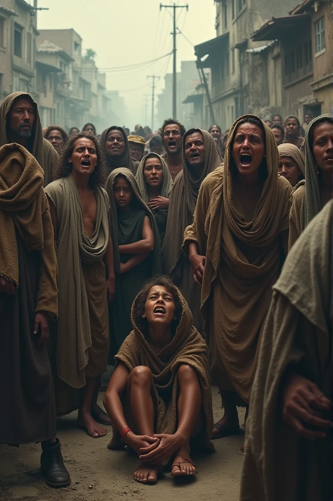 "Where the cries and lamentations of the destitute are heard."