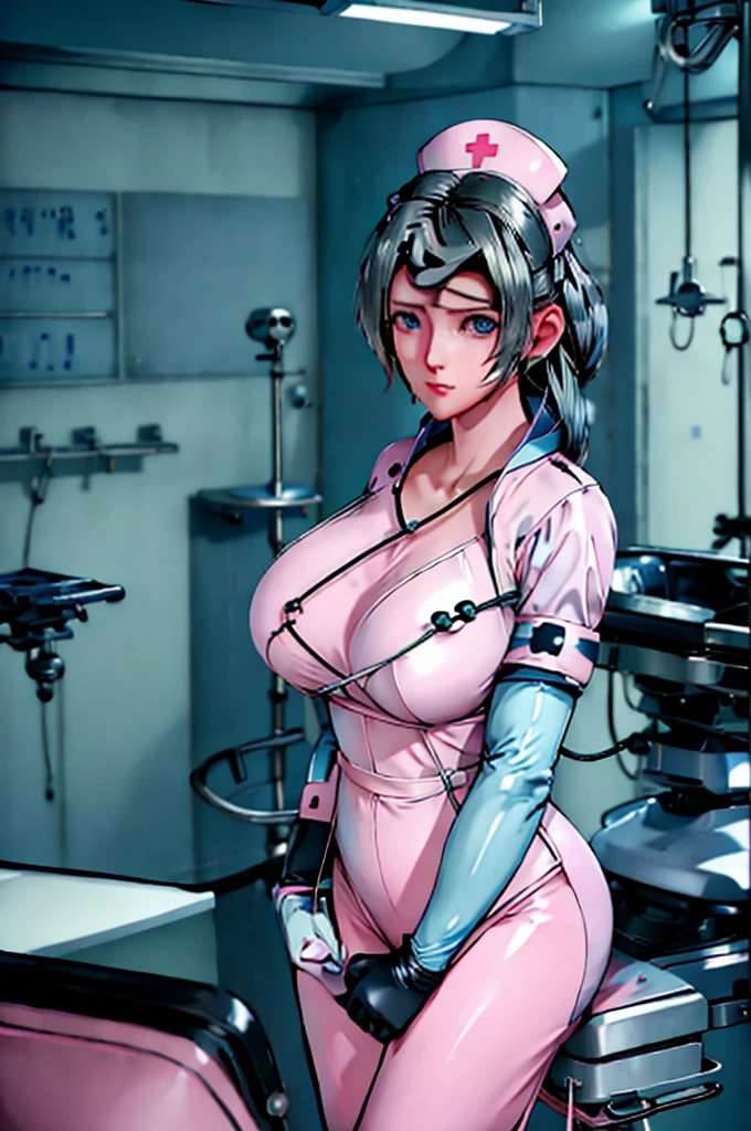 nurse uniform,hospital, latex nurse suit,nurses,busty,elbow gloves,labcoat,black hair woman,blue eyes , gigantic ,medical instruments,asian nurse,two nurses,speculum,examination room,oversize ,big ass ,strap on, lay on table ,legs spreaded,giving birth,gyno chair , dentist,Milf,latex,pink uniform,oversize breasts