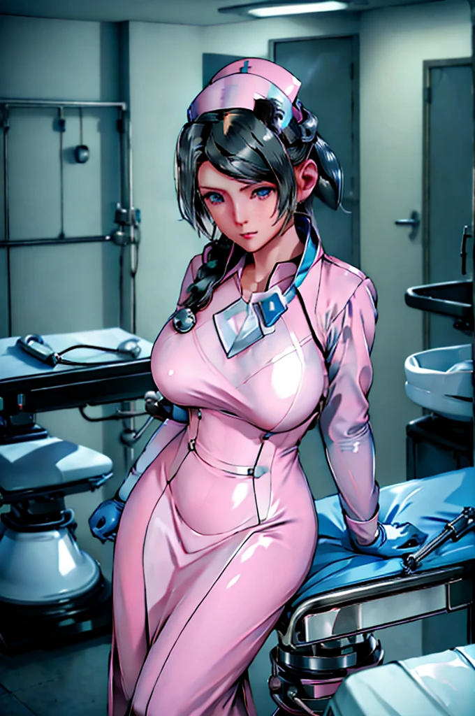 nurse uniform,hospital, latex nurse suit,nurses,busty,elbow gloves,labcoat,black hair woman,blue eyes , gigantic ,medical instruments,asian nurse,two nurses,speculum,examination room,oversize ,big ass ,strap on, lay on table ,legs spreaded,giving birth,gyno chair , dentist,Milf,latex,pink uniform,oversize breasts