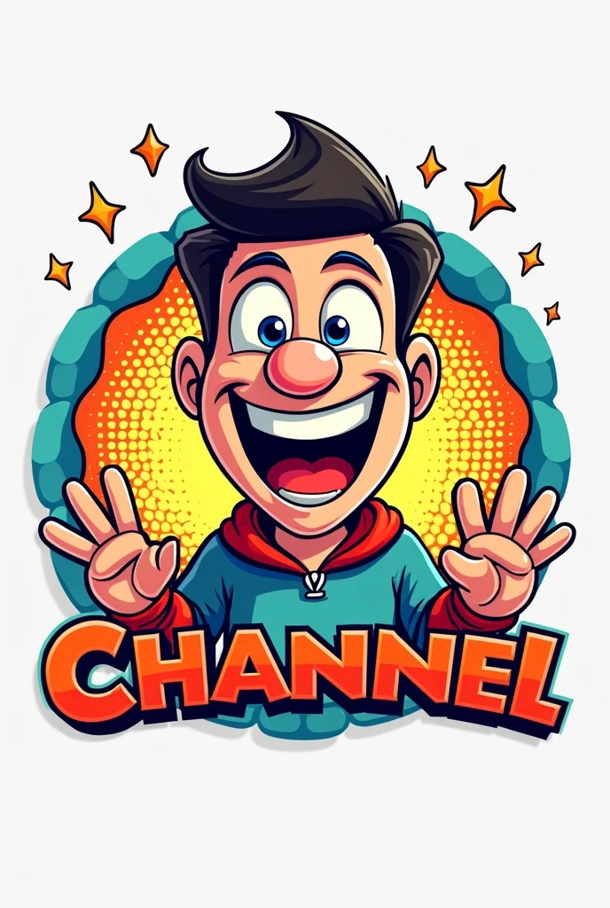 My youtube connect is comedy videos for make logo for youtube chanel 
