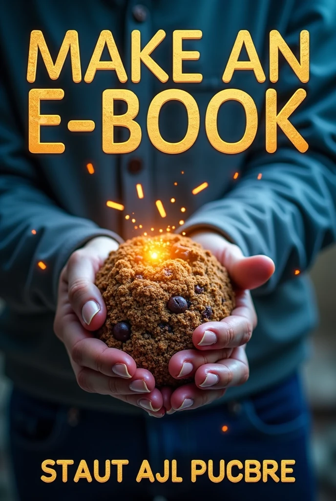 Make an e-book cover 
