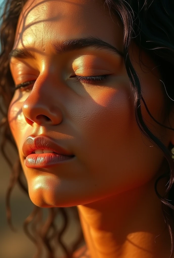 Indian baked woman