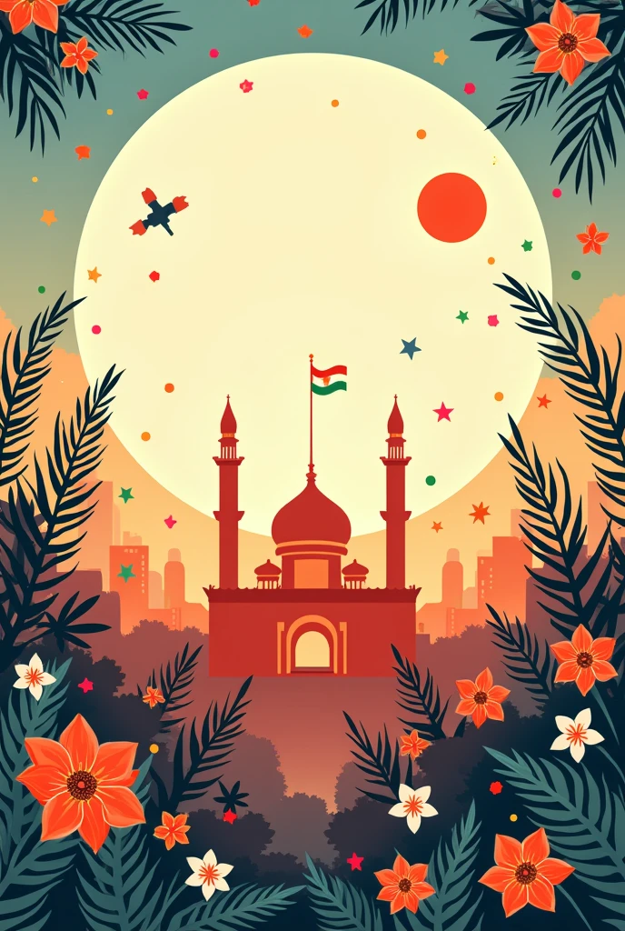 Draw me a national day banner