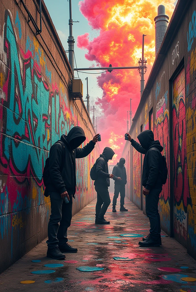 Graffiti bomb