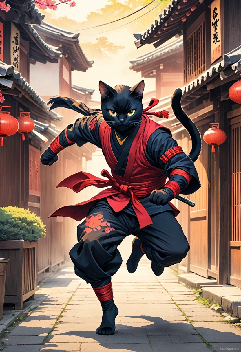 Ninja cat man