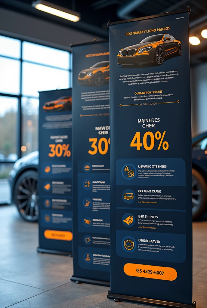 please genorate packages images lite pro premium for related garages 3 diferent images with some 20% 30% 40$