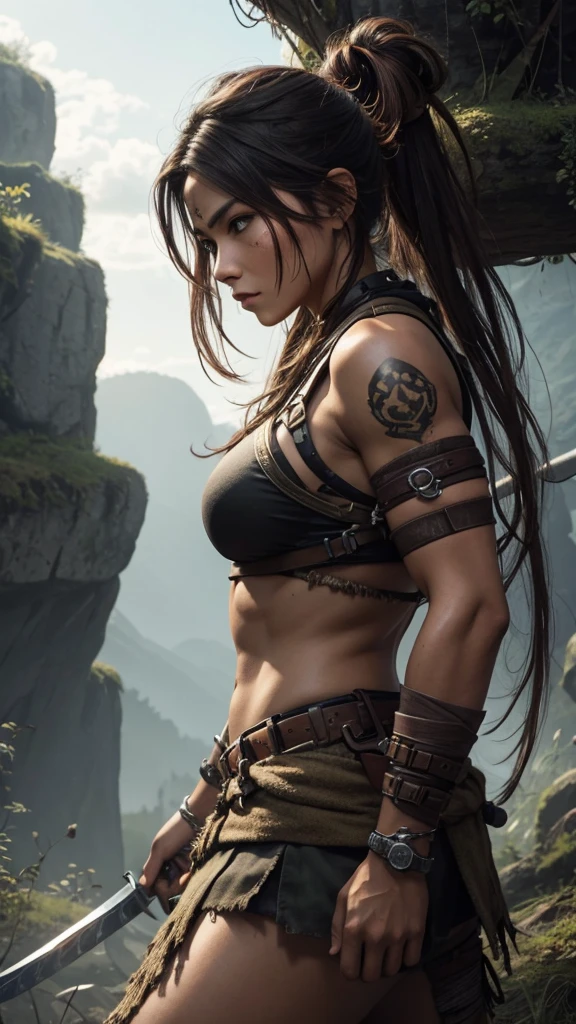 Survival warrior beauty