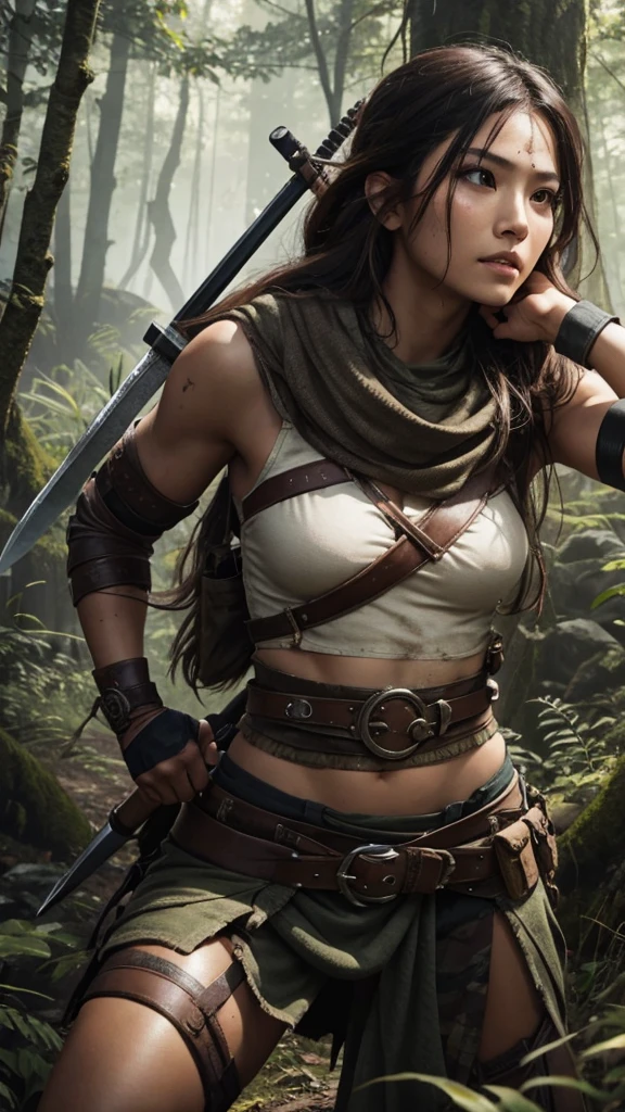 Survival warrior beauty