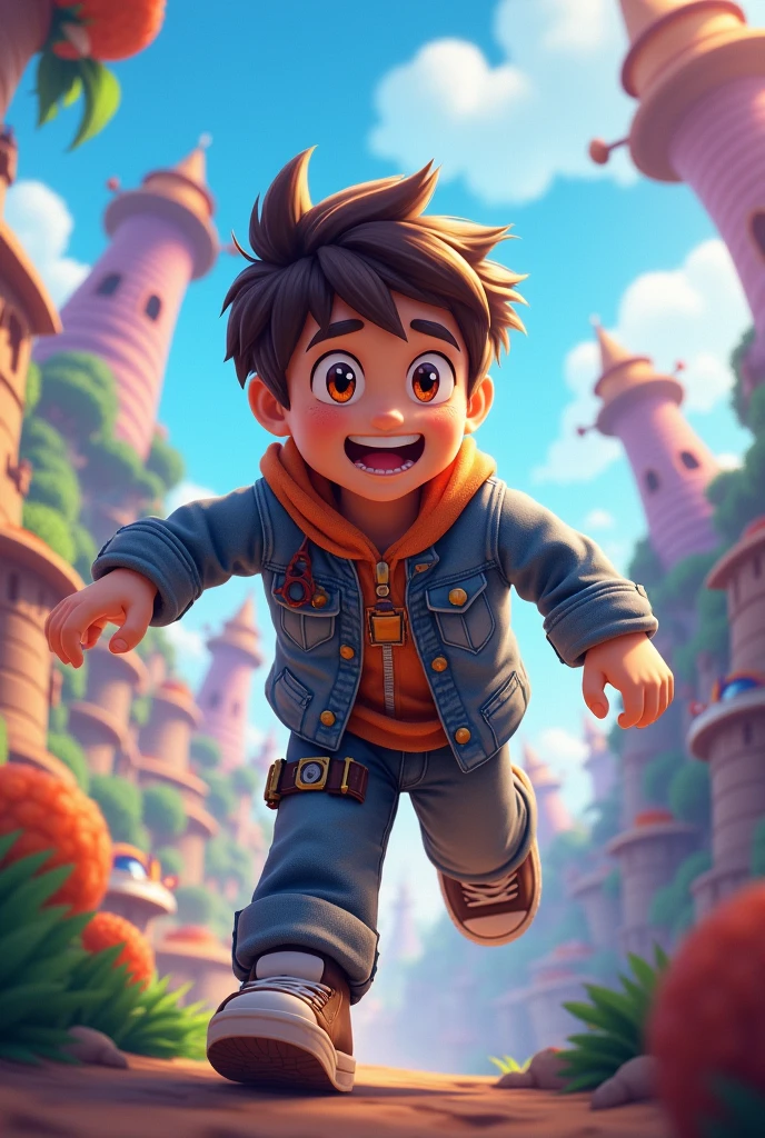 create a boy who plays Roblox