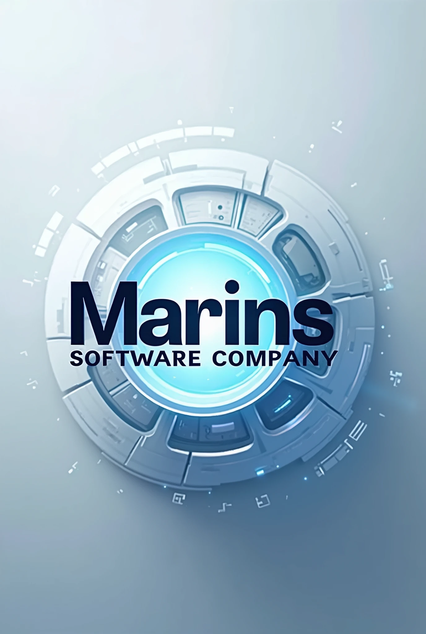 A company logo with the name marins software company