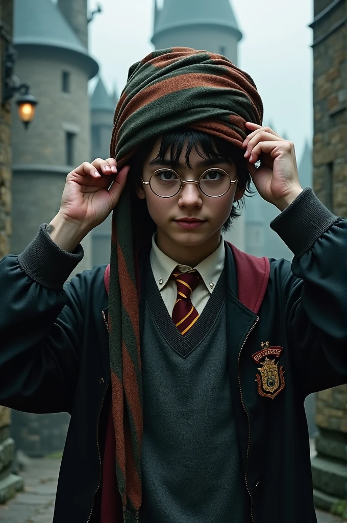 Harry Potter with turban