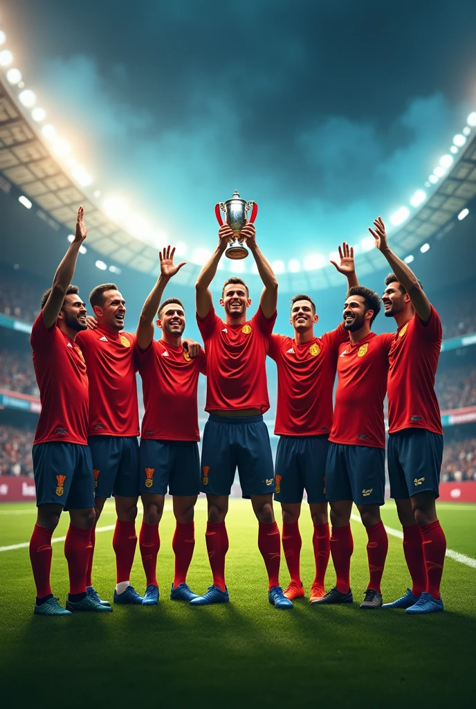 Football tournament group winner