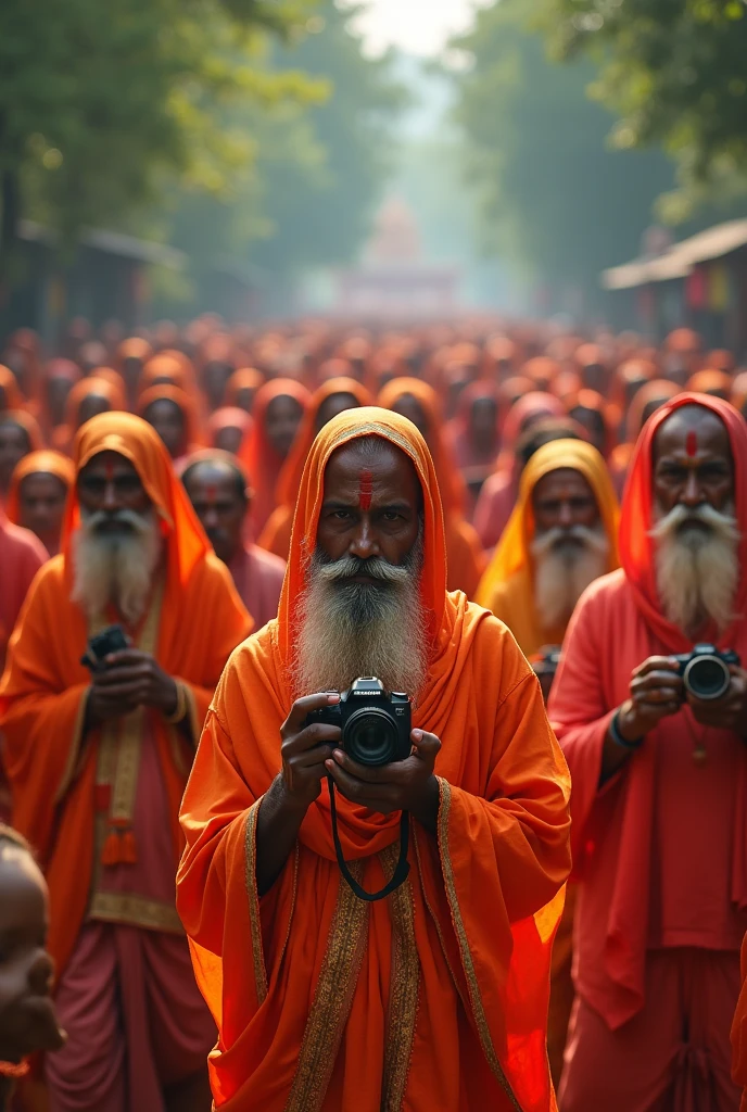 Warkari sampraday camera shooting 
