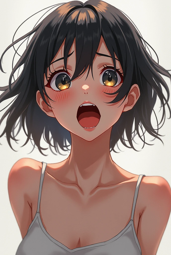 Beautiful hentai girl screaming