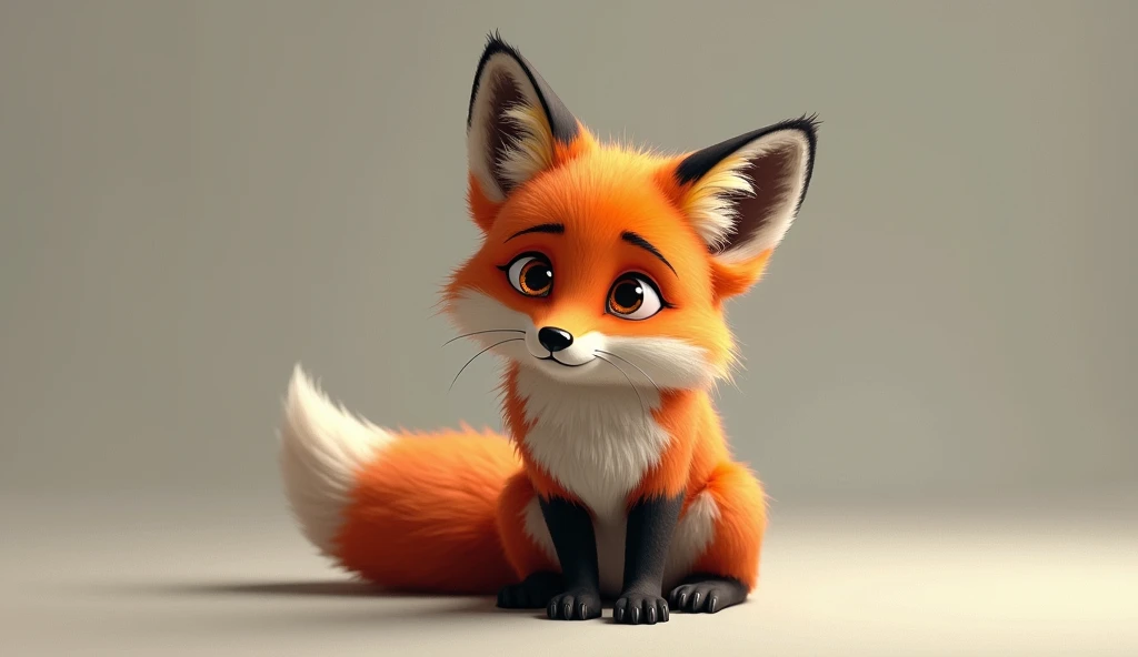 Fox thinking: The fox appears to be thinking, as if analyzing his mistake.