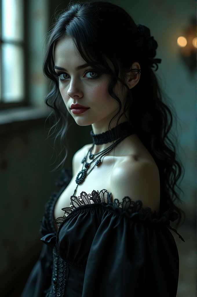 sexy gothic girl