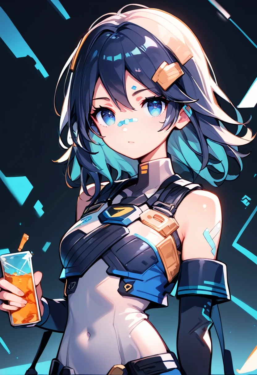 score_9, score_8_superior, score_7_superior,sauce_anime, High-resolution images,masterpiece,Highest quality,,Cute Face,Beautiful Skin,Little,Simple_background,neon_evaluate,