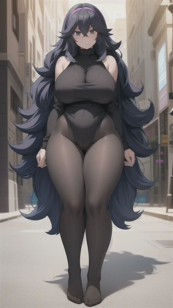 1girl, beautiful, masterpiece, best quality, sweater,   HexManiacMS,  ((full body)),wide hips