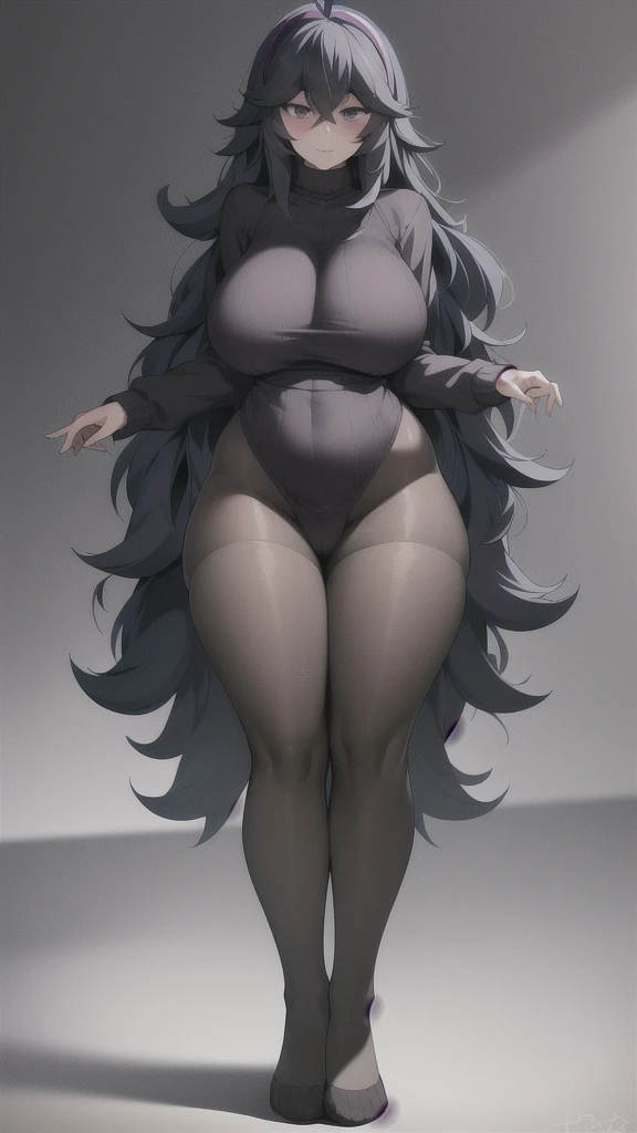 1girl, beautiful, masterpiece, best quality, sweater,   HexManiacMS,  ((full body)),wide hips