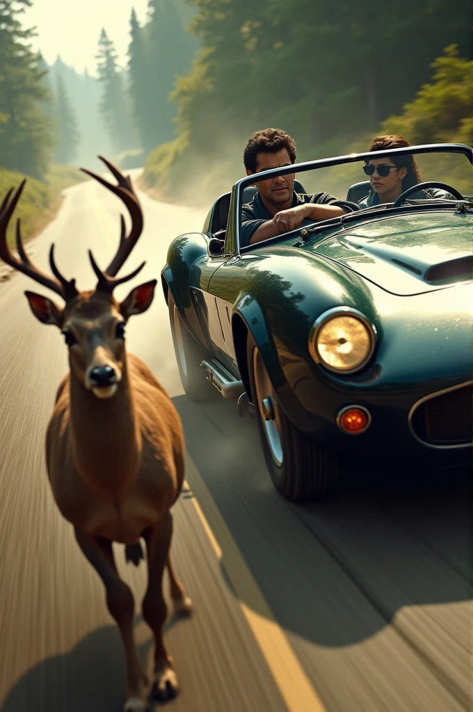 Salman Khan in car and kiling dear